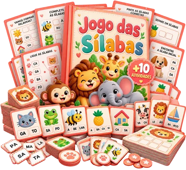 Kit Jogo das Sílabas