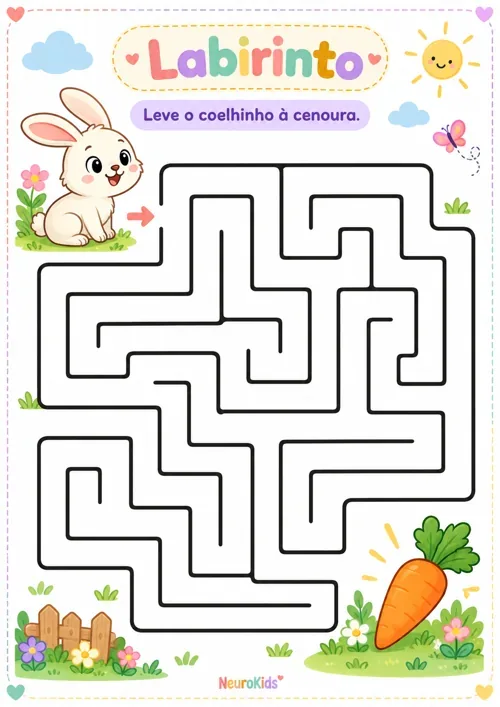 Prévia de atividade infantil NeuroKids 3