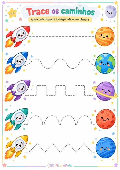 Prévia de atividade infantil NeuroKids 5